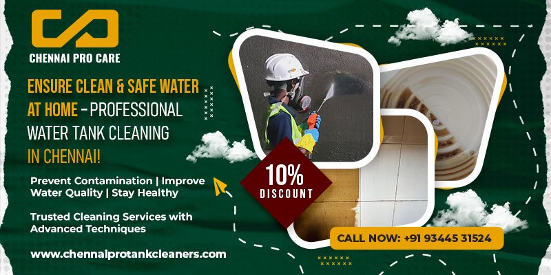 Residential Water Tank Cleaning Chennai