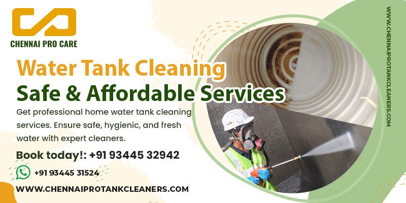 home water tank cleaning services